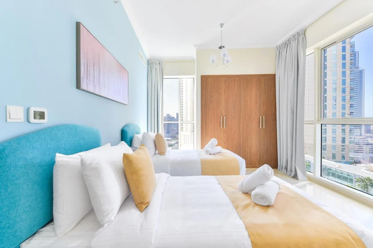 Dunya Tower - Downtown Luxury - 5 Min Walk To Dubai Mall!