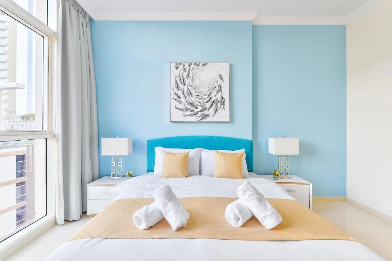 Apartment Dunya Tower - Downtown Luxury - 5 Min Walk To Dubai Mall!
