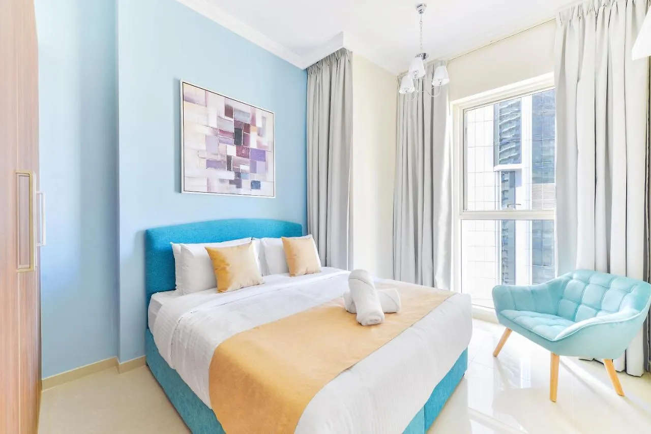 Apartament Dunya Tower - Downtown Luxury - 5 Min Walk To Dubai Mall! Zjednoczone Emiraty Arabskie