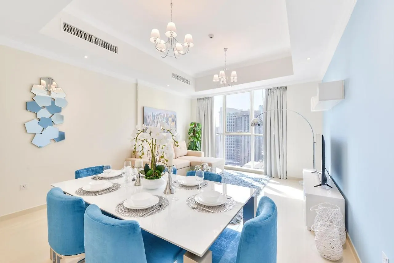 Dunya Tower - Downtown Luxury - 5 Min Walk To Dubai Mall! 0*,