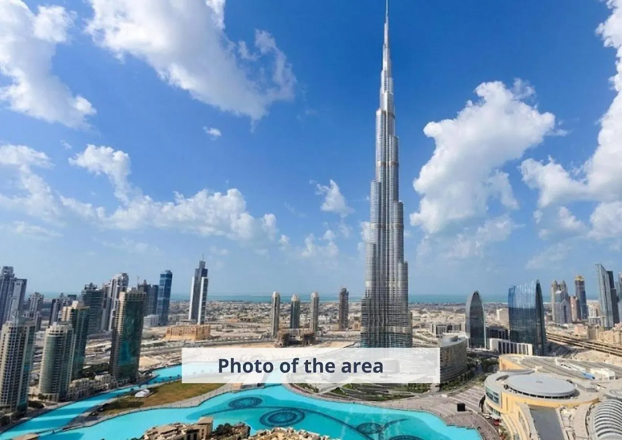 Apartament Dunya Tower - Downtown Luxury - 5 Min Walk To Dubai Mall!